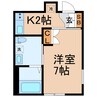 相鉄本線/西横浜駅 徒歩9分 2階 築11年 1Kの間取り