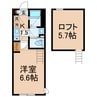 京急本線・久里浜線/井土ケ谷駅 徒歩10分 2階 1年未満 1Kの間取り
