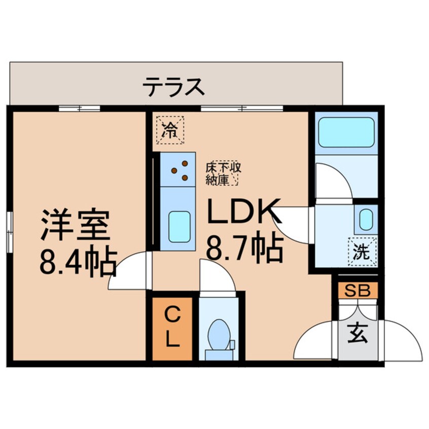 間取図 相鉄本線/上星川駅 徒歩7分 1階 建築中