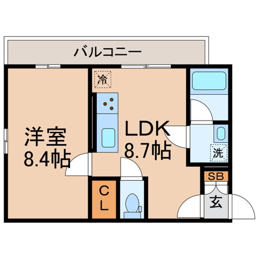 間取図 相鉄本線/上星川駅 徒歩7分 2階 建築中