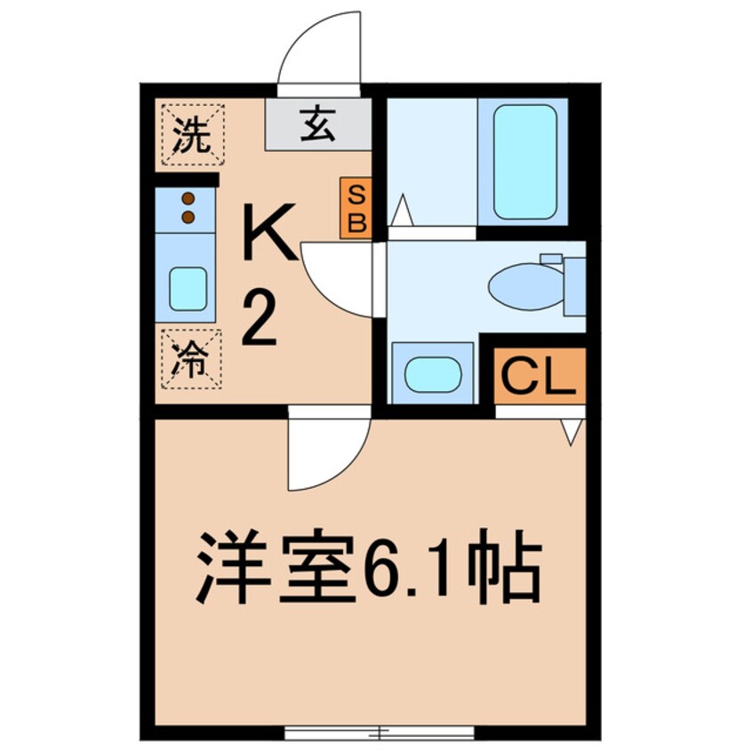 間取図 横須賀線/保土ケ谷駅 徒歩11分 1階 1年未満