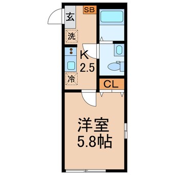 間取図 京急本線・久里浜線/井土ケ谷駅 徒歩12分 1階 建築中