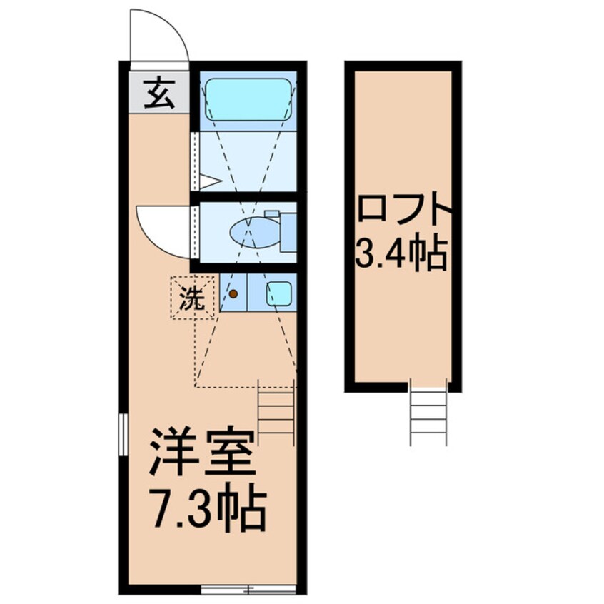 間取図 相鉄本線/星川駅 徒歩11分 2階 1年未満