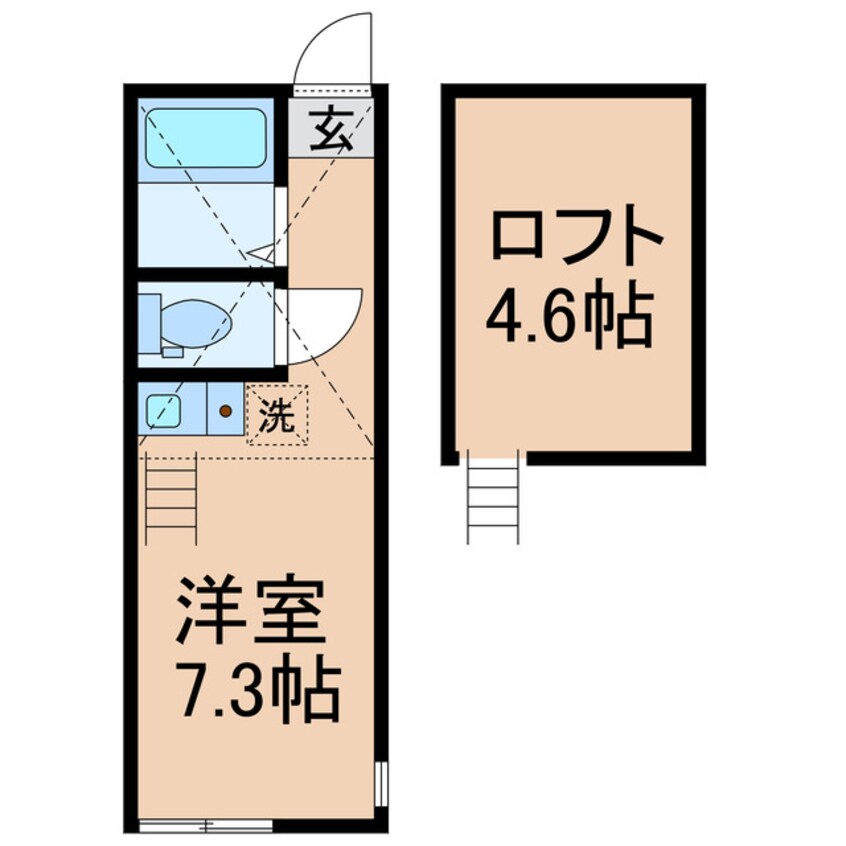 間取図 相鉄本線/星川駅 徒歩11分 2階 1年未満
