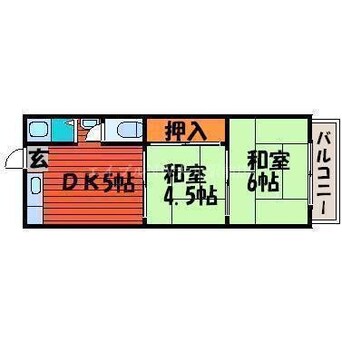 間取図 メゾンみゆき