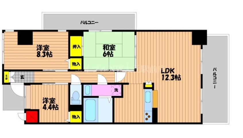間取図 フィオーレ