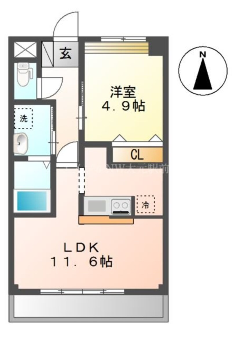 間取図 ルナロベリア