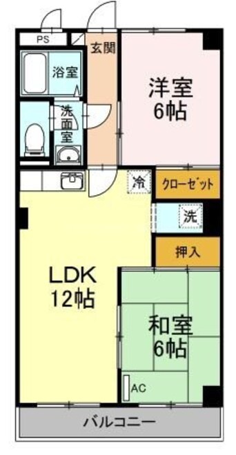 間取図 ハイライズ遠藤　