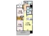 TWIN TOWERS Selina 2LDKの間取り