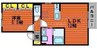 カラバッシュ 1LDKの間取り