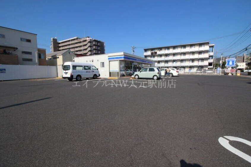 ローソン岡山野田西店(コンビニ)まで100m グランコート野田