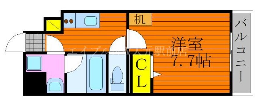 間取図 グランヒルズ西古松