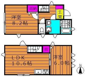 間取図 プライムアセット津島