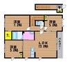 アーバンヒルズＢ棟 3LDKの間取り