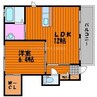 シャーメゾン・エレガンス　壱番館 1LDKの間取り