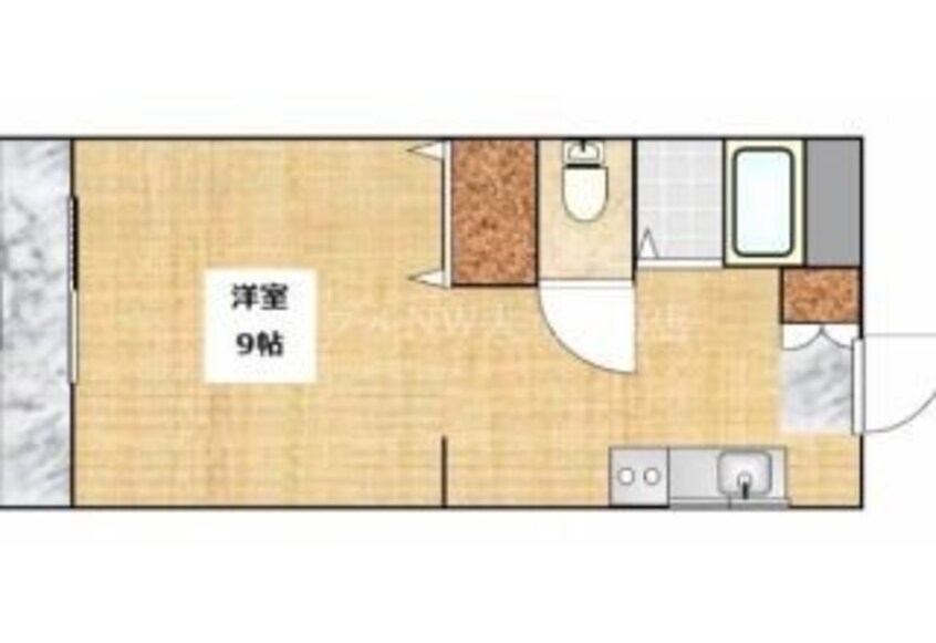 間取図 サテンドール