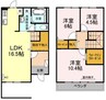 グレイスホーム　Ａ棟 3LDKの間取り