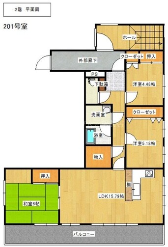 間取図 ウイビル