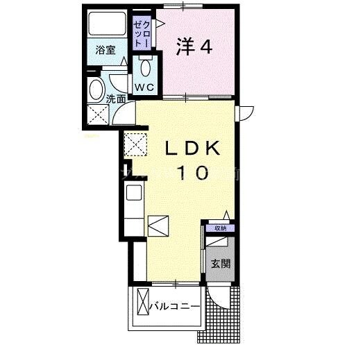 間取り図 ブルック新保