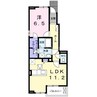 Ｌｉｎｄａ　ｃａｓａ 1LDKの間取り