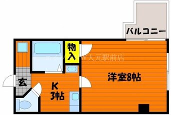 間取図 アレグリア内山下