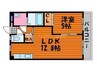 CASA　TEN 1LDKの間取り