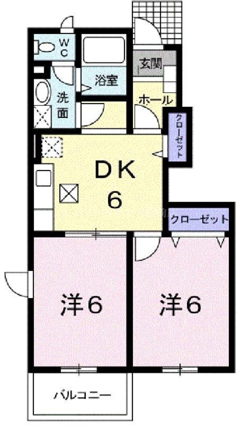 間取図 メゾン山水