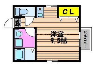 間取図 サンライズ花尻