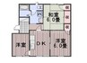 シリアス十日市　Ⅱ 3DKの間取り
