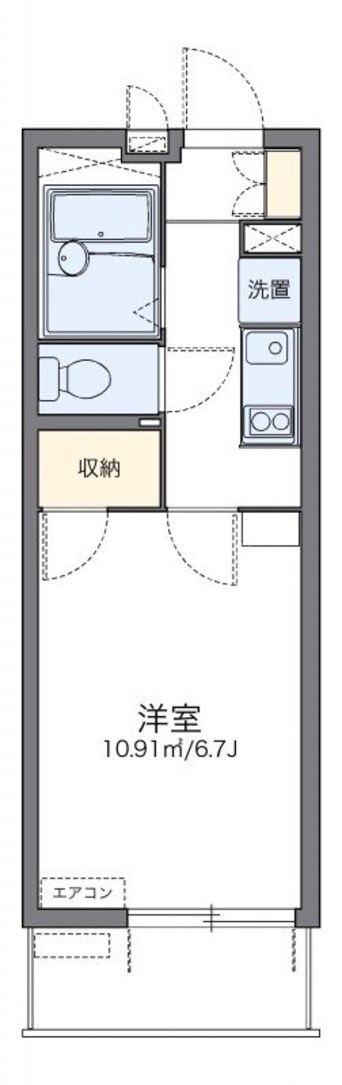 間取図 レオパレス凛凛