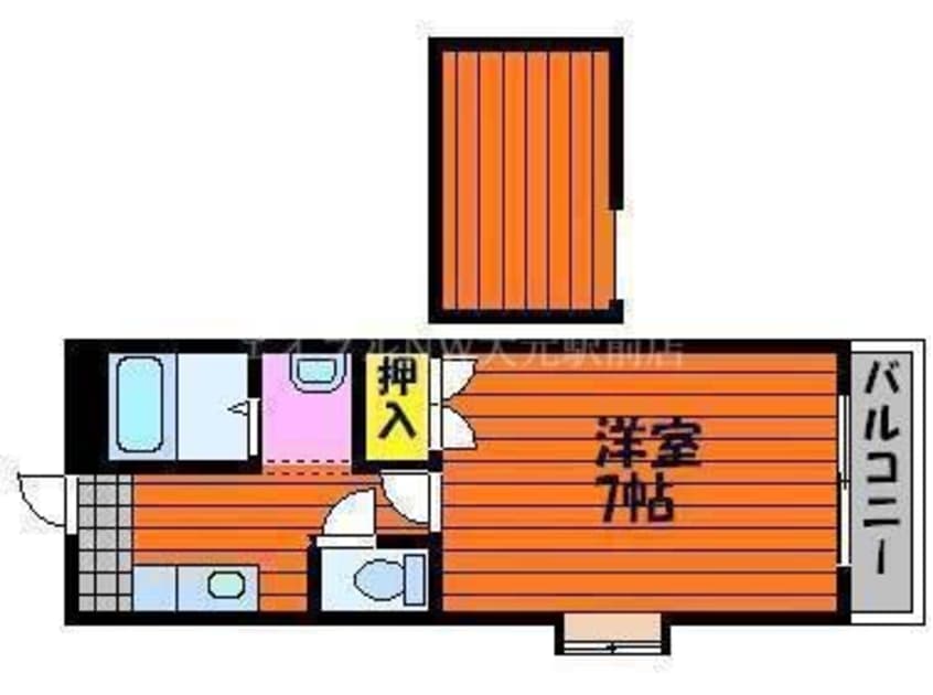 間取図 ベルハイツ