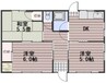 中村貸家（13-15） 3DKの間取り