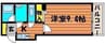 highs top表町 1Kの間取り