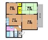 シャーメゾンＧ 3DKの間取り