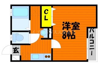 間取図 ARROWS SQUARE今保　Ｃ棟