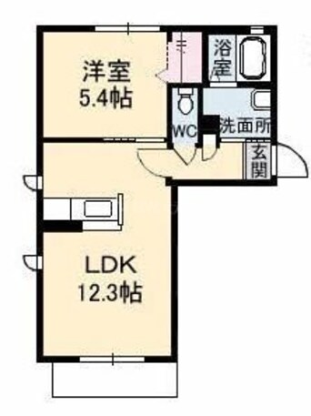 間取図 シャーメゾンアマセ