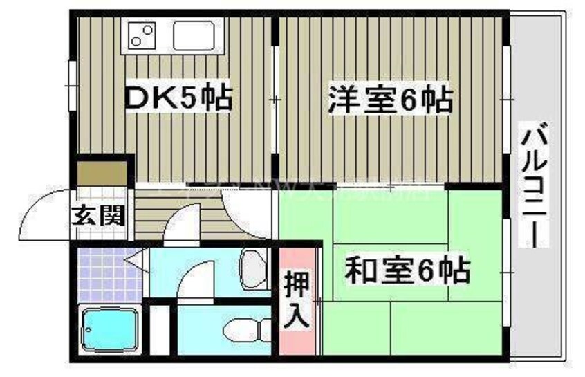 間取図 フローリス横井