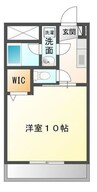 CEREZO奥田西町 1Kの間取り