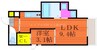 GRANDTIC 煌 1LDKの間取り