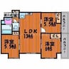 ベンハウス伊福町 3LDKの間取り