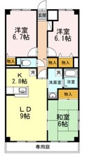 バイブリー・ヒルの間取図