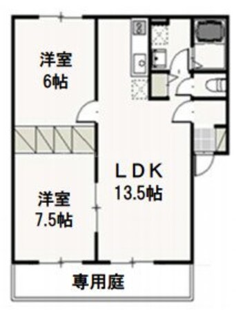 間取図 イーグレット５