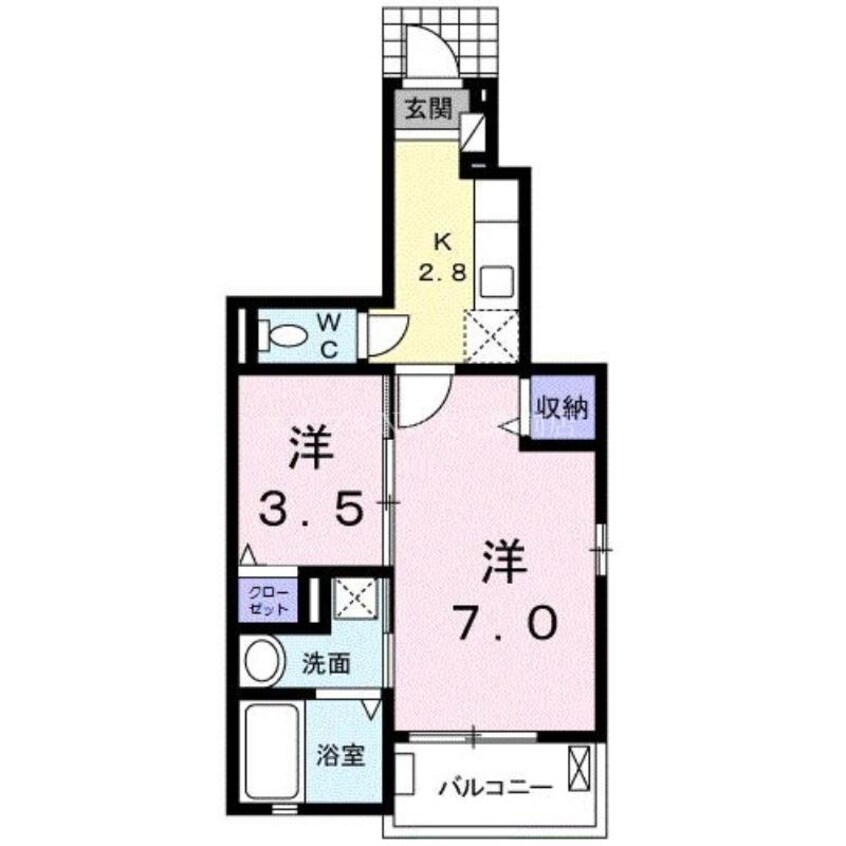 間取図 ルナリア