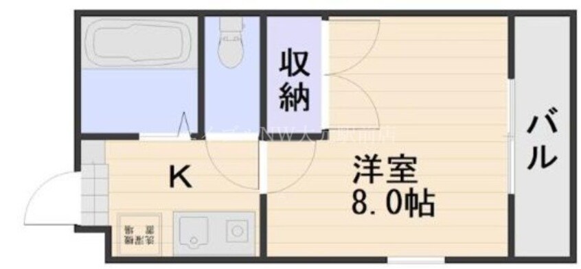 間取図 パレス下中野