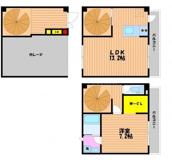間取図 COTHAX西古松