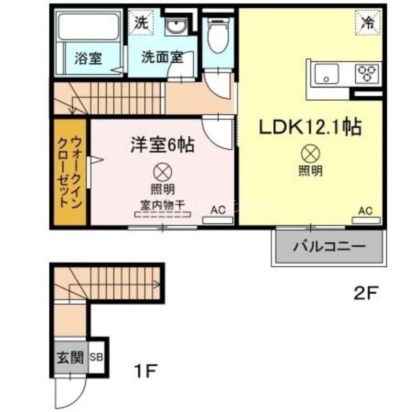 間取図 グリーンビュー