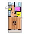 ソフィア学南町 1Kの間取り