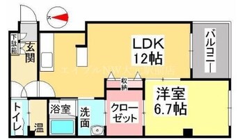 間取図 ジェムシティ表町ビル