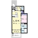 ラ・ベルコリーヌBの間取図