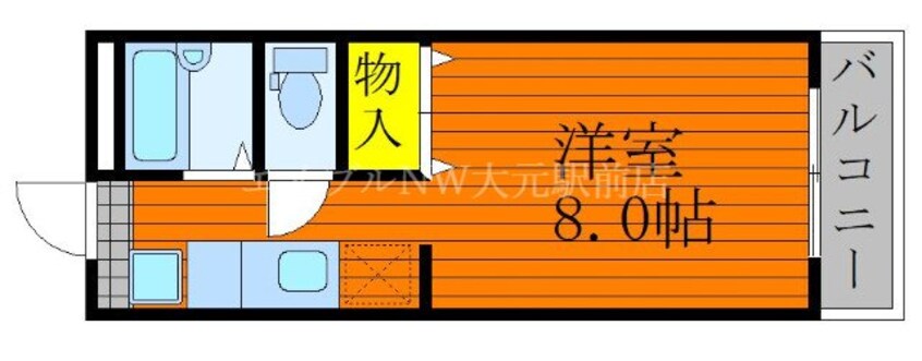 間取図 グランヴェール